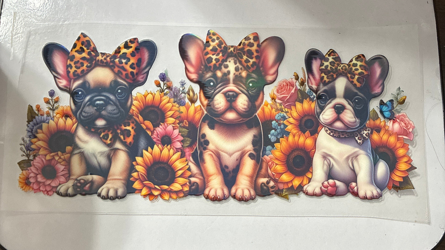 16oz Holographic Dog Cup Wrap
