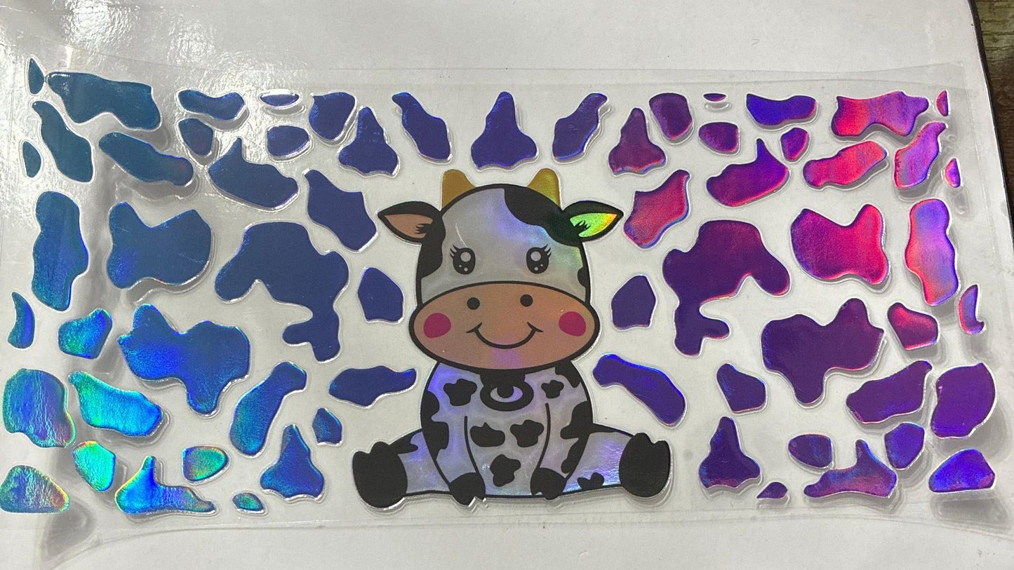 16oz Holographic Cup Wrap