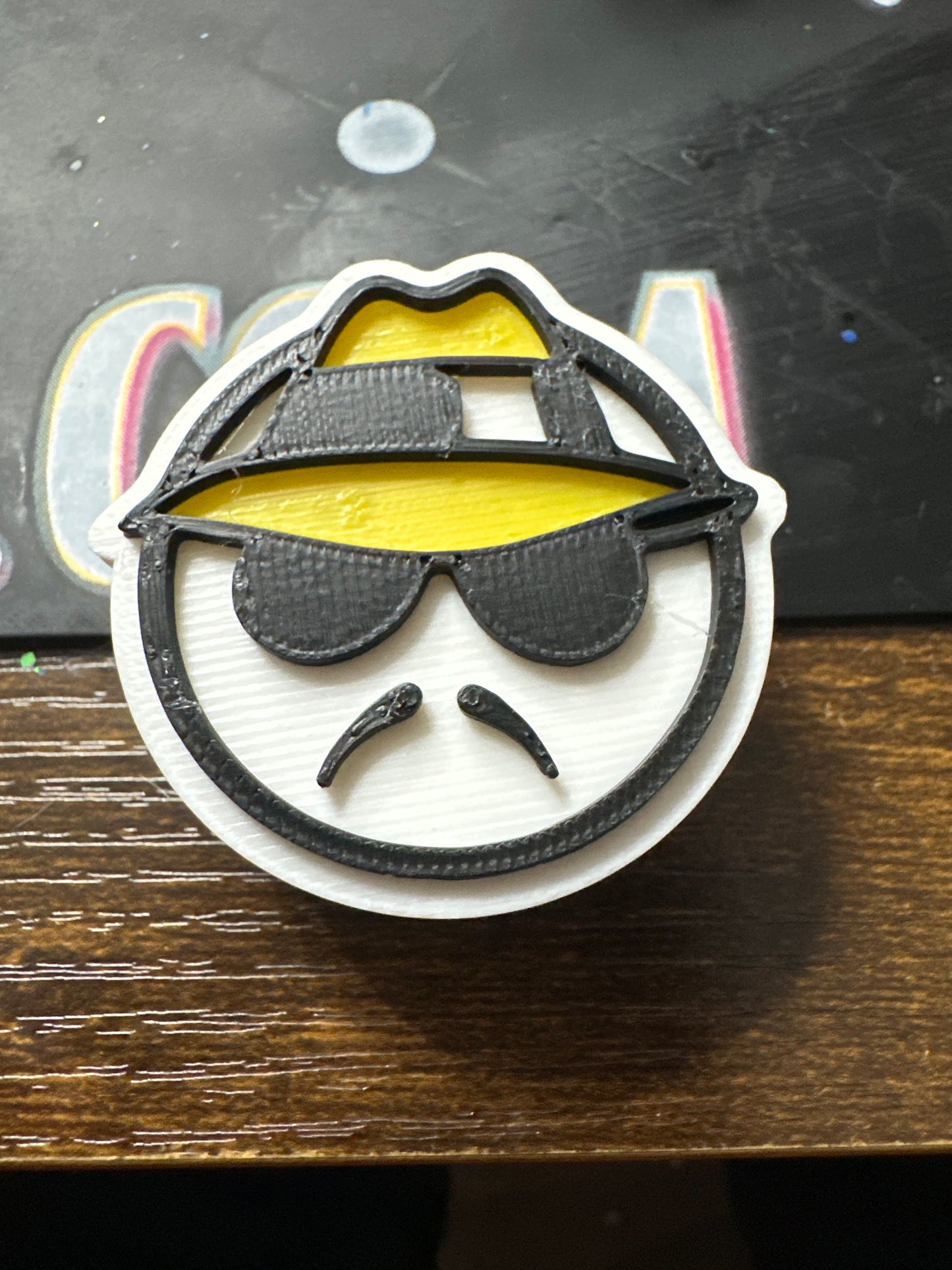 3D straw topper - lowrider (boy)