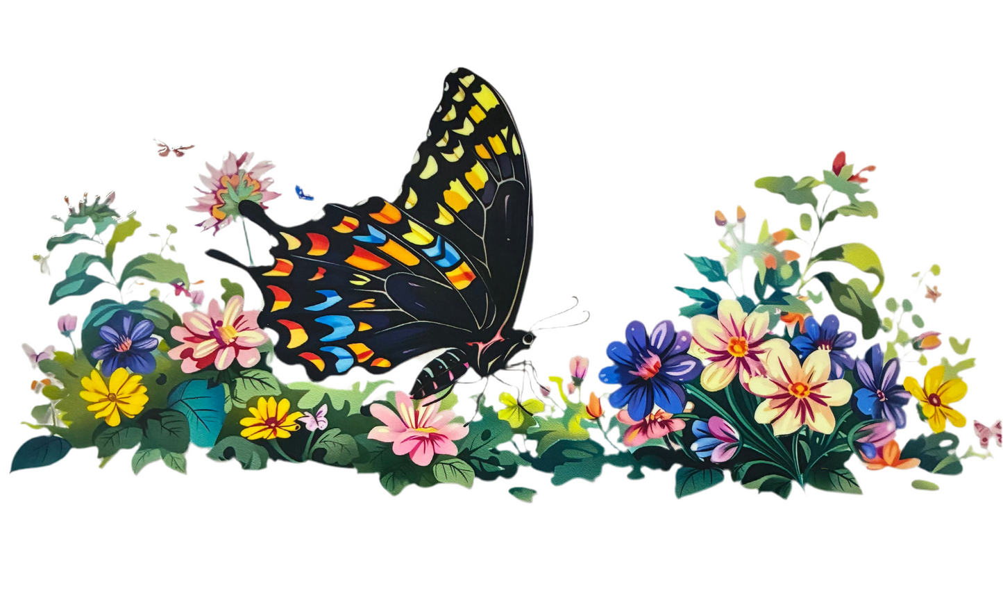 16oz Butterfly Cup Wrap