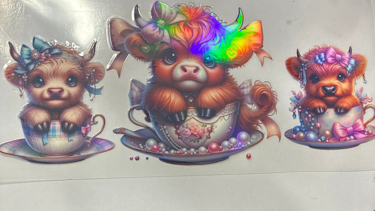 16oz Holographic Cup Wrap