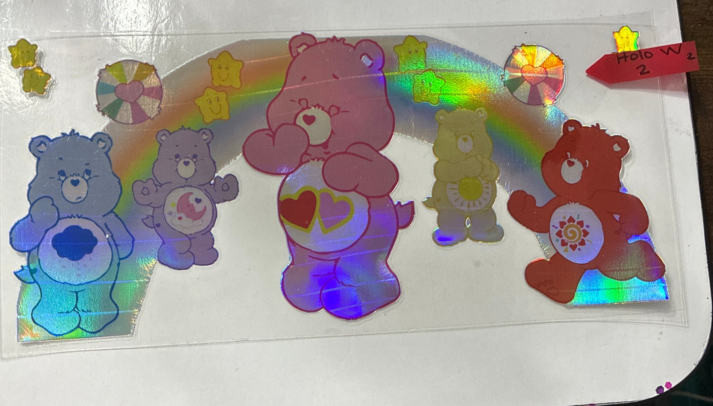 16oz Holographic Cup Wrap