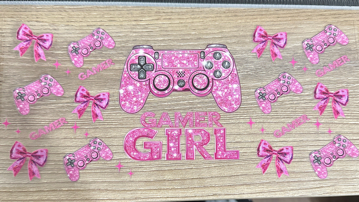 16oz Gamer Girl Cup Wrap