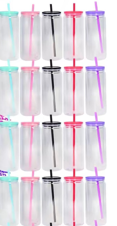 20oz acrilyc snowglobe cup with colored lids