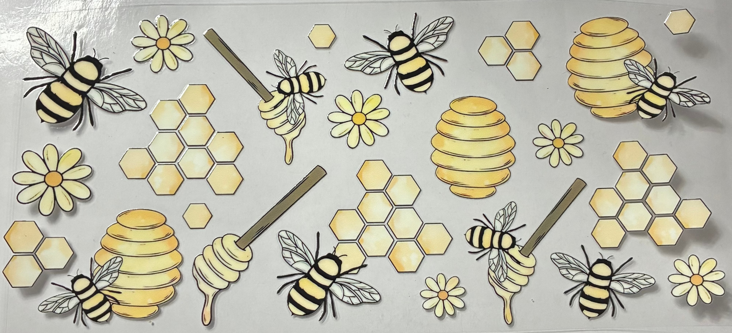 16oz Honey Bee Cup Wrap