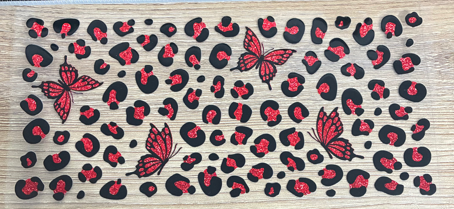 16oz Butterfly Cup Wrap