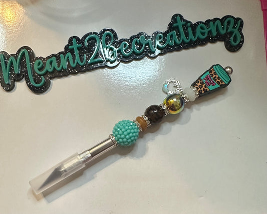 Custom Beadable Exacto Knife