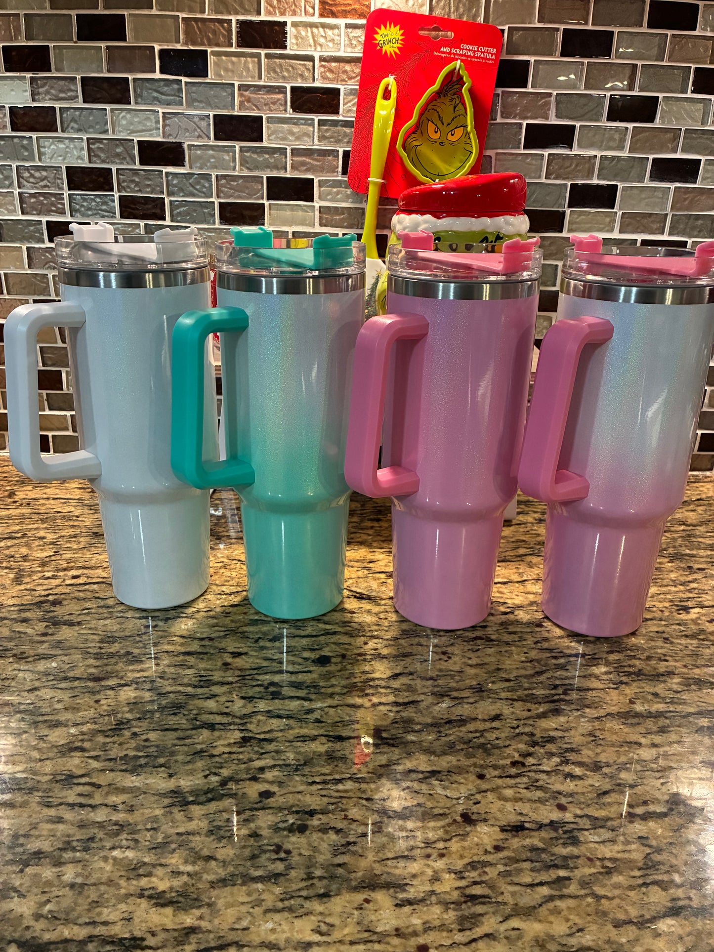 40oz Stanley dup shimmer tumbler