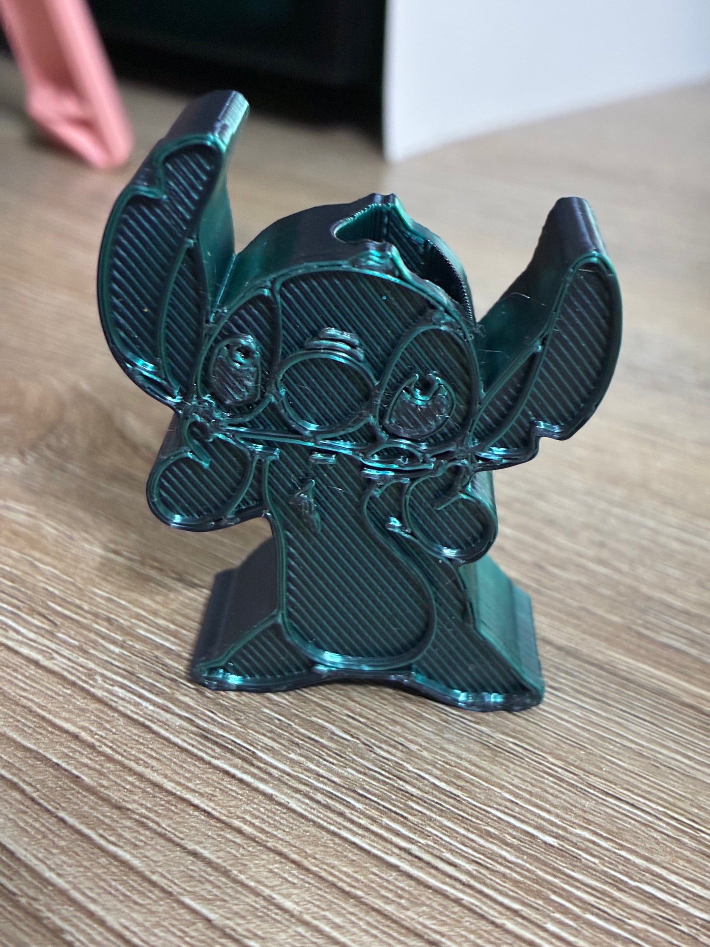3D straw topper - Blue guy