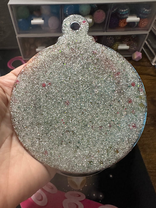 Premade Xmas ornaments some come with beads and a focal bead on it.