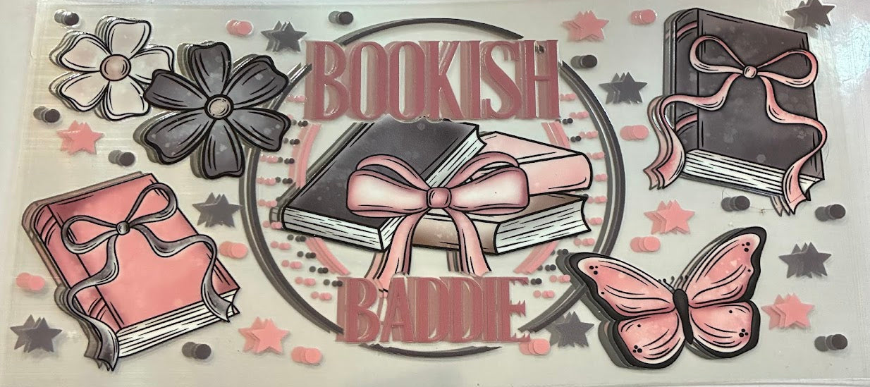16oz Bookish Baddie Cup Wrap