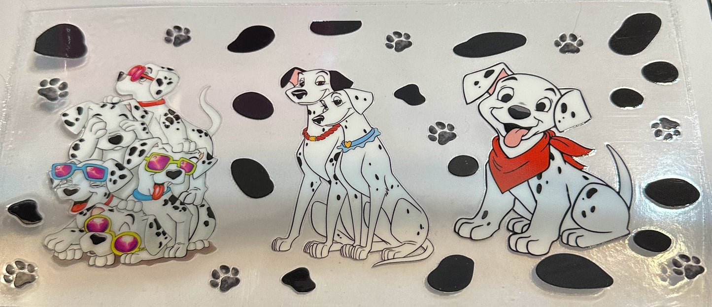 16oz Dalmatian Cup Wrap