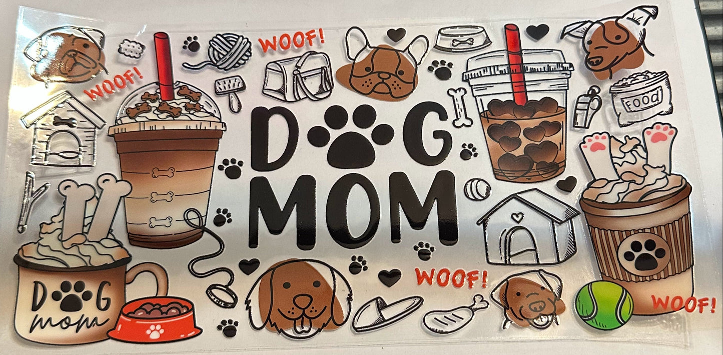 16oz Dog Mom Cup Wrap