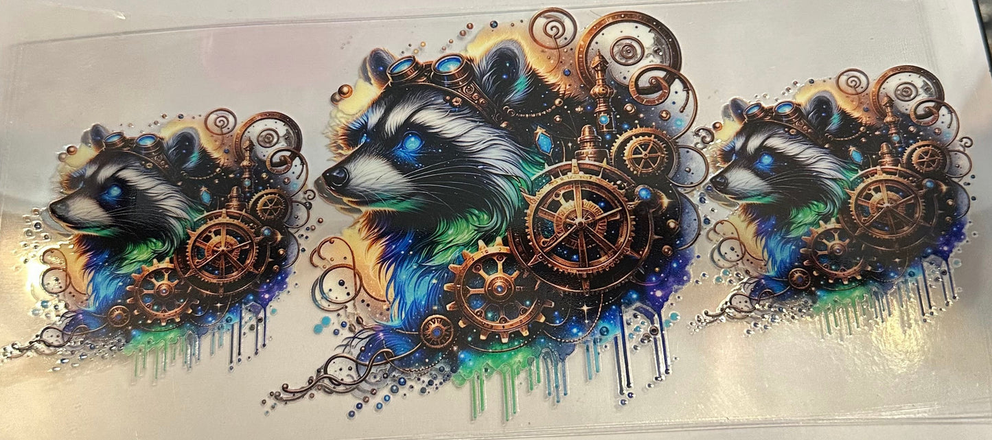 16oz Mechanical Raccoon Cup Wrap