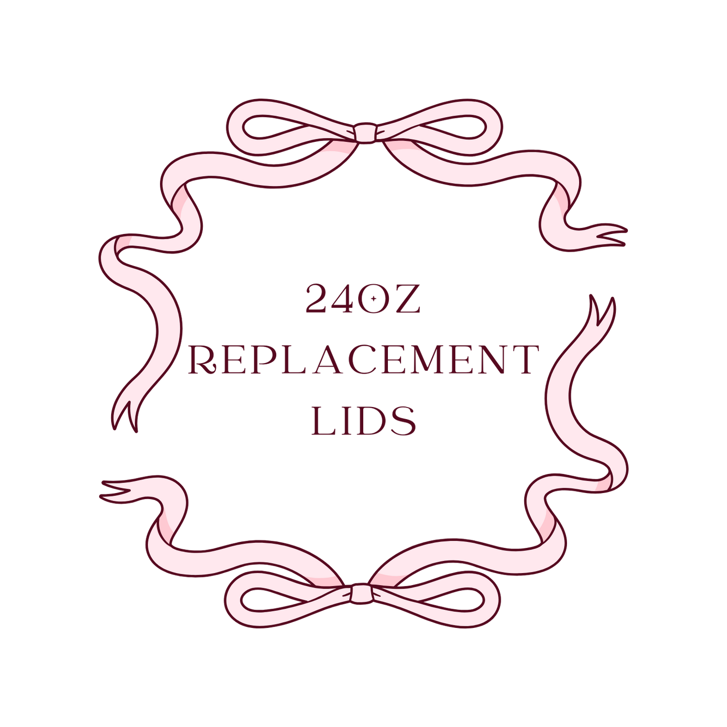 24oz Replacement Lids