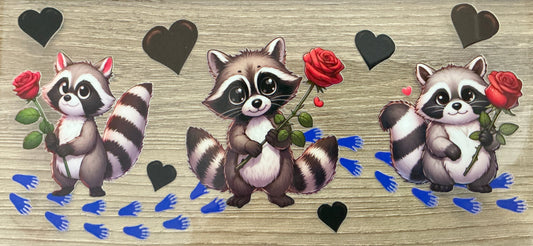 16oz Raccoon Cup Wrap