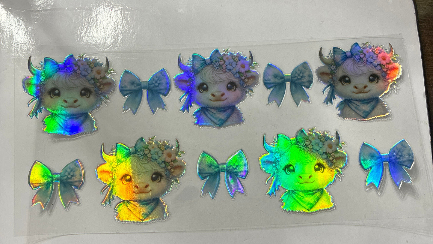16oz Holographic Cup Wrap