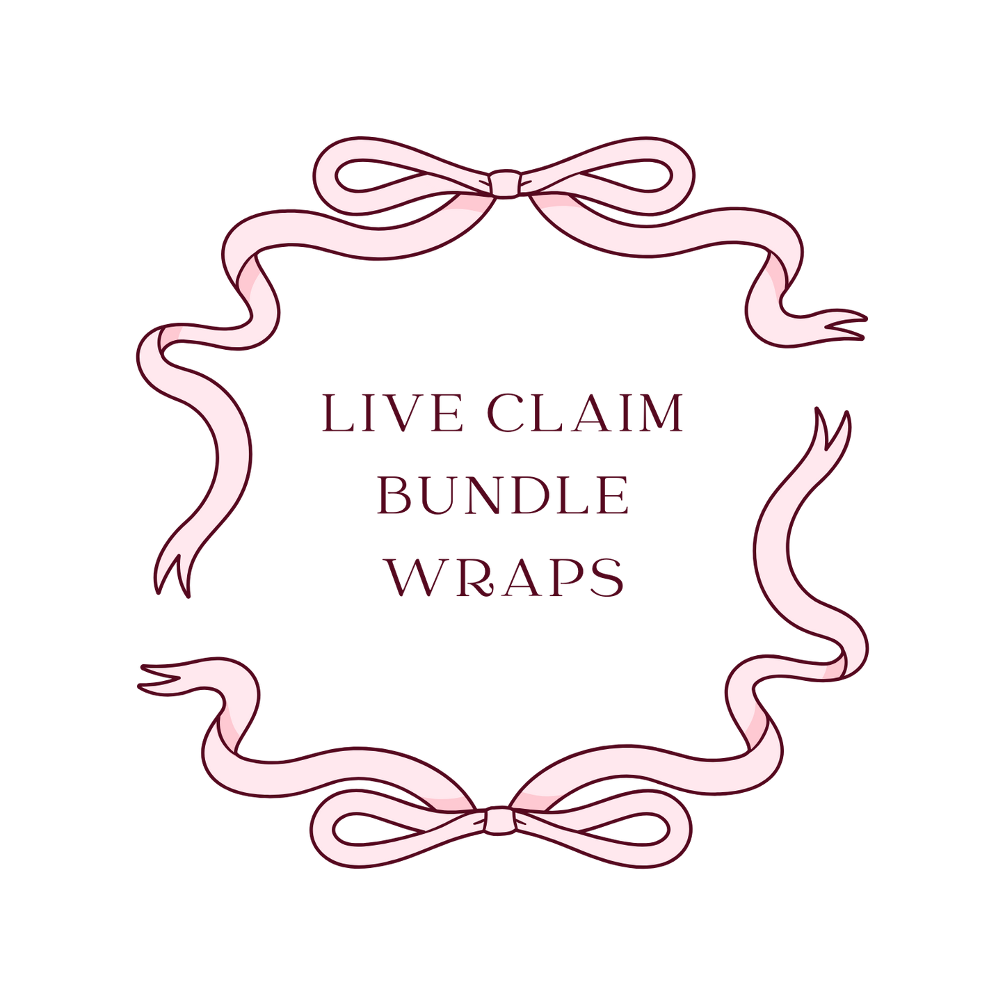 Live Claim Wraps/Claim wrap on live, pay a non refundable $10 which will go towards shipping 
