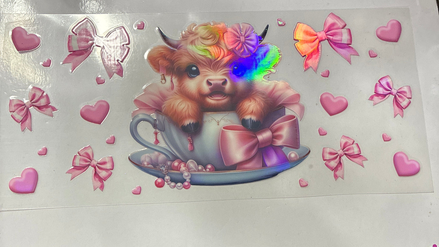 16oz Holographic Cup Wrap