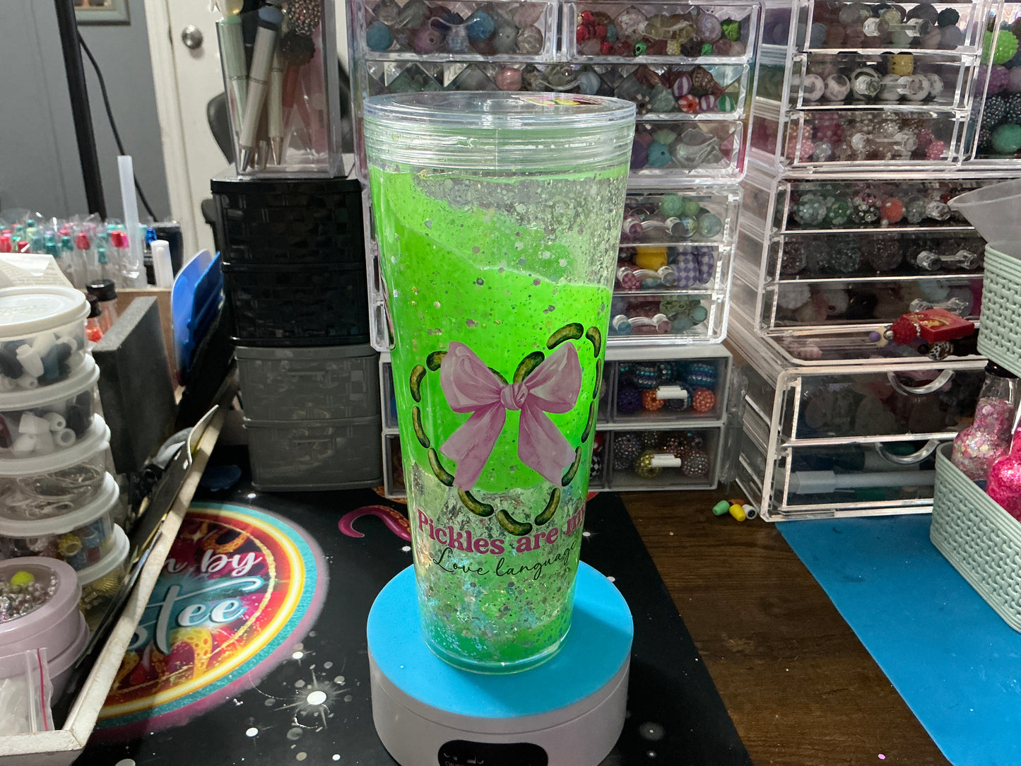 Pre made 24oz lava drip