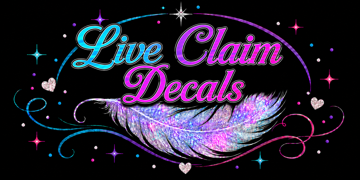 Live Claim Decals