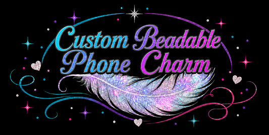 Custom Beadable Phone Charm