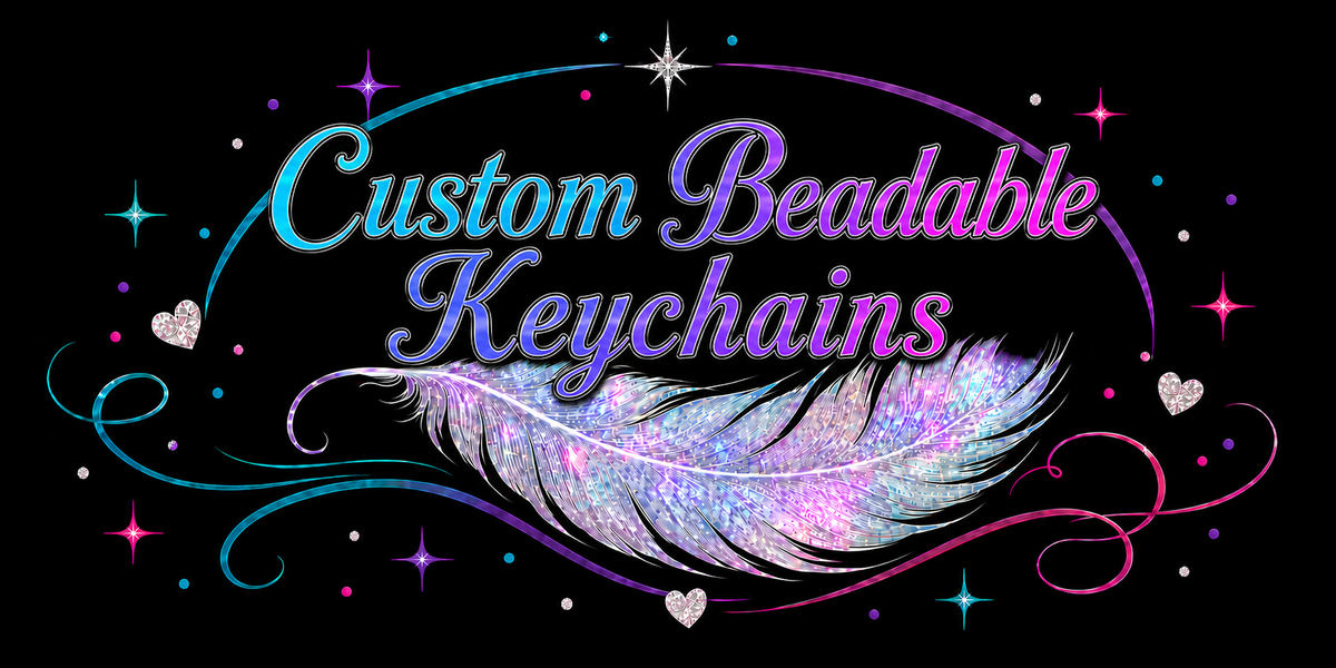 Custom Beadable Keychains
