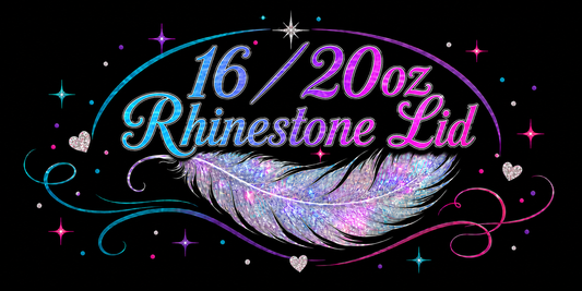 16/20oz Rhinestone Lids
