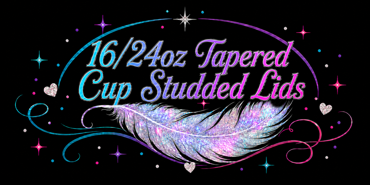 16/24oz Tapered Cup Studded Lids