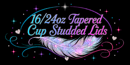 16/24oz Tapered Cup Studded Lids