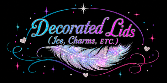 Decorated Lid (Ice, Charms Etc.)