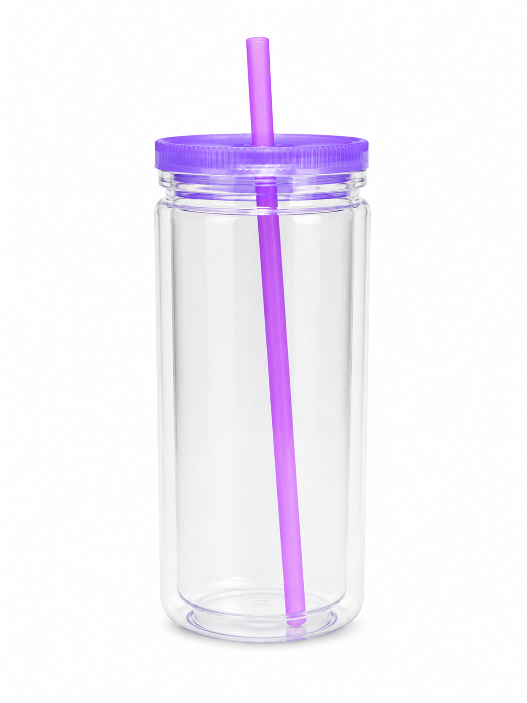 20oz Acrylic Snowglobe (Colored Lids)