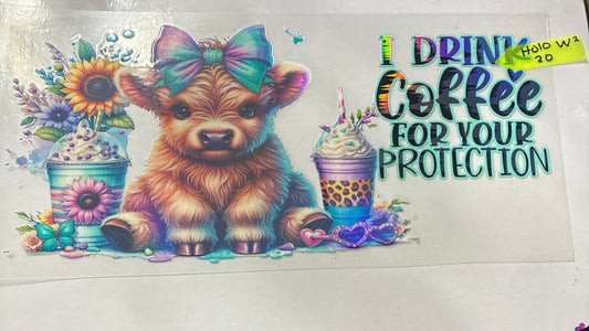 16oz Holographic Cup Wrap