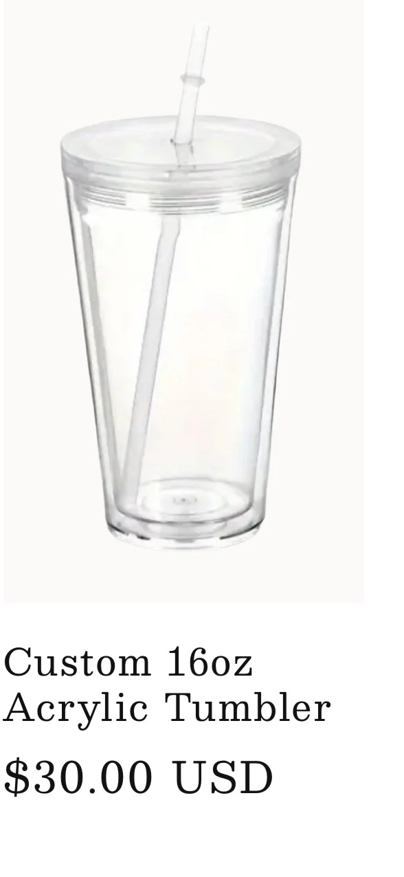 16oz snow-globe cups