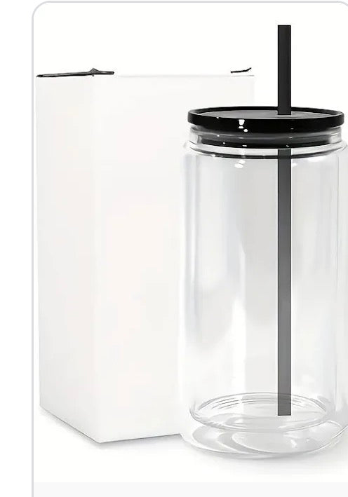 20oz acrilyc snowglobe cup with colored lids