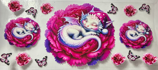 16oz Baby Dragon Cup Wrap