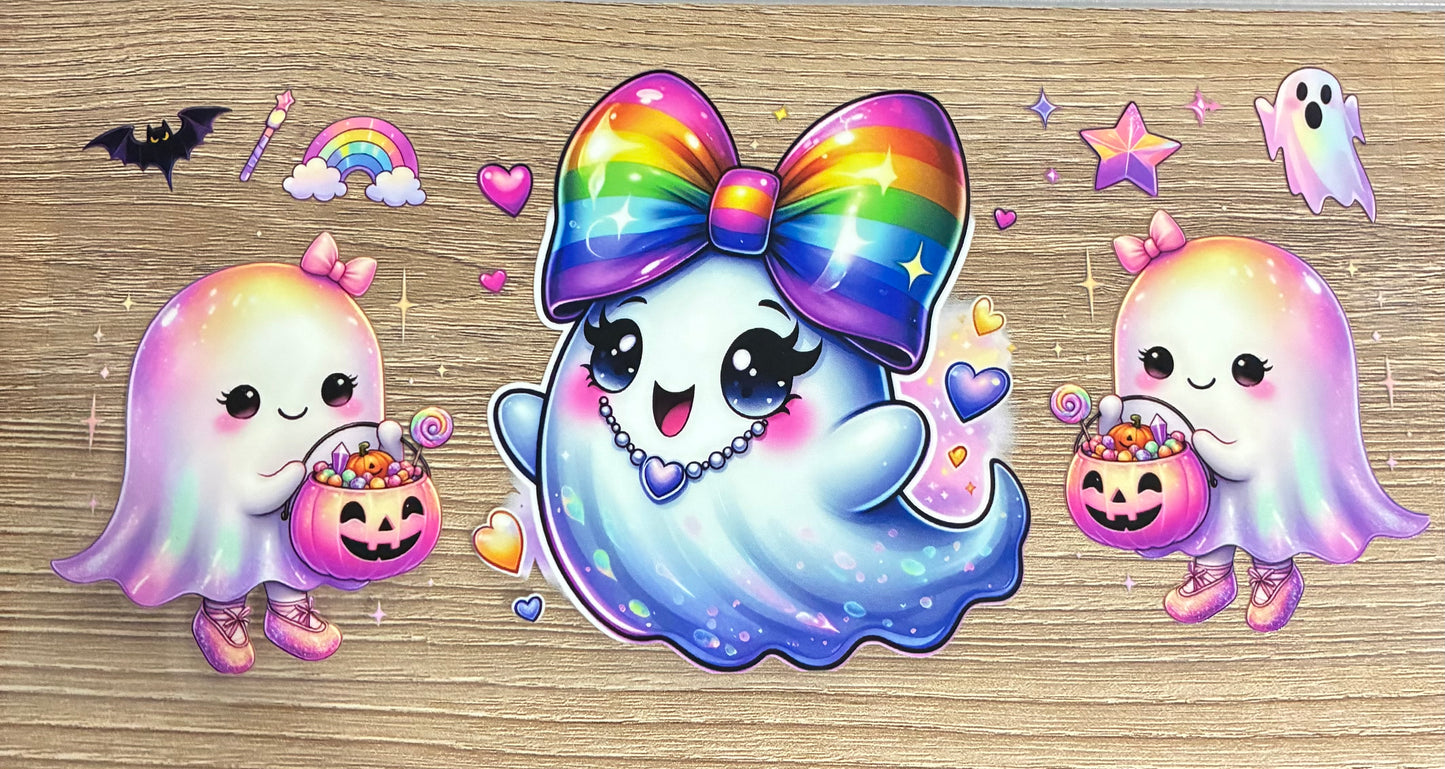 16oz Cute Ghost Cup Wrap