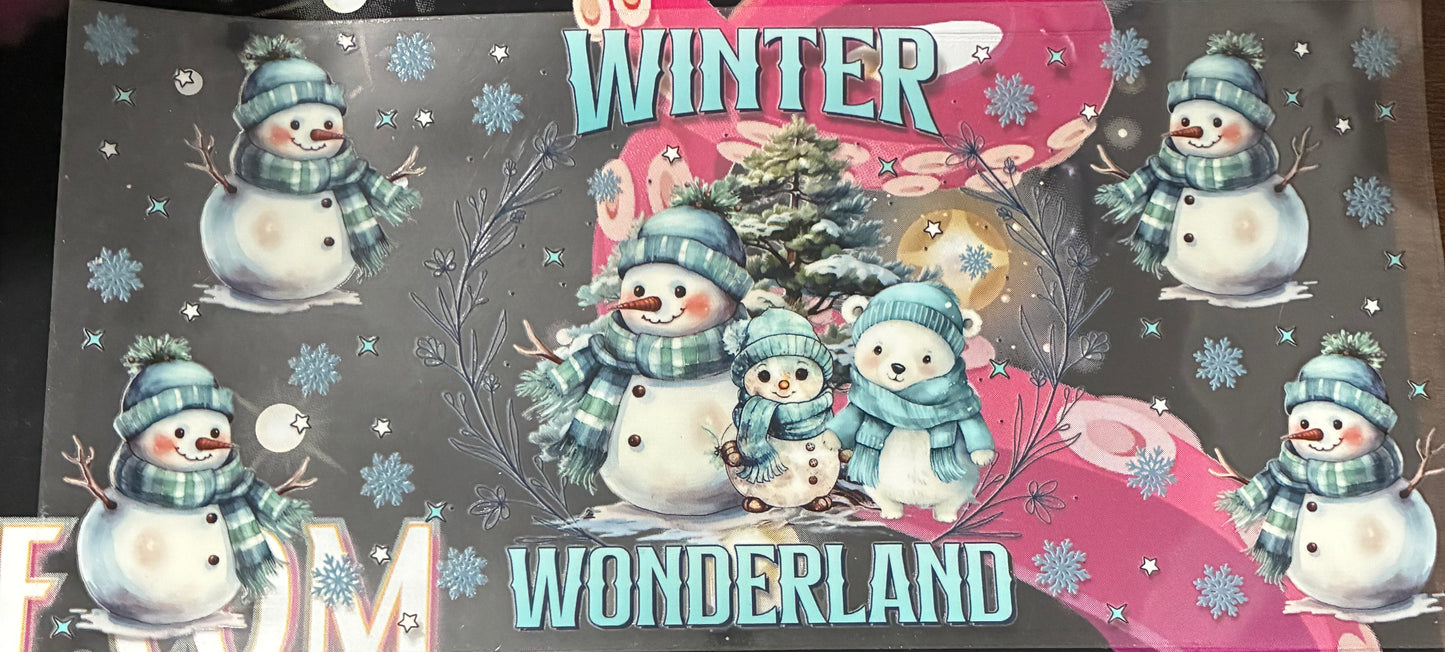 16oz Winter Wonderland Cup Wrap