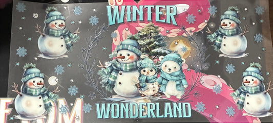 16oz Winter Wonderland Cup Wrap