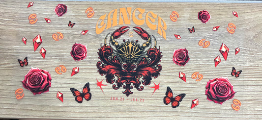 16oz Cancer Cup Wrap