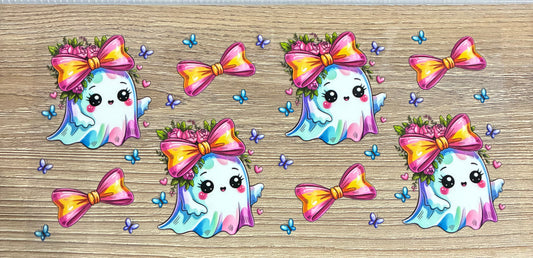 16oz Cute Ghost Cup Wrap