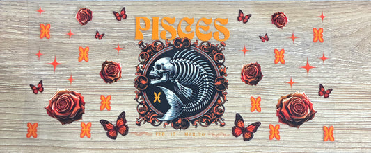 16oz Pisces Cup Wrap
