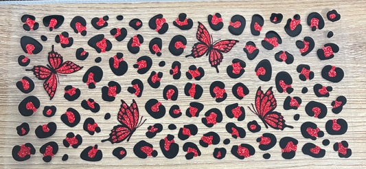 16oz Butterfly Cup Wrap