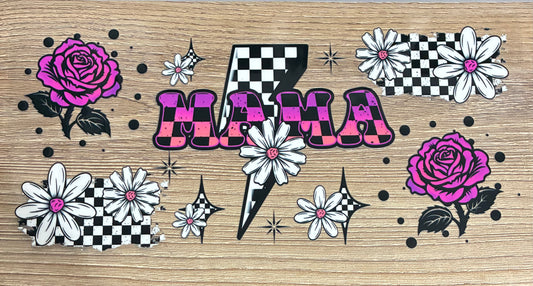 16oz Floral Mama Cup Wrap