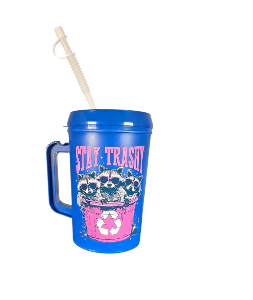 HIP SIPS Mega Trucker Mug 34oz/ Pick wrap/decal separately