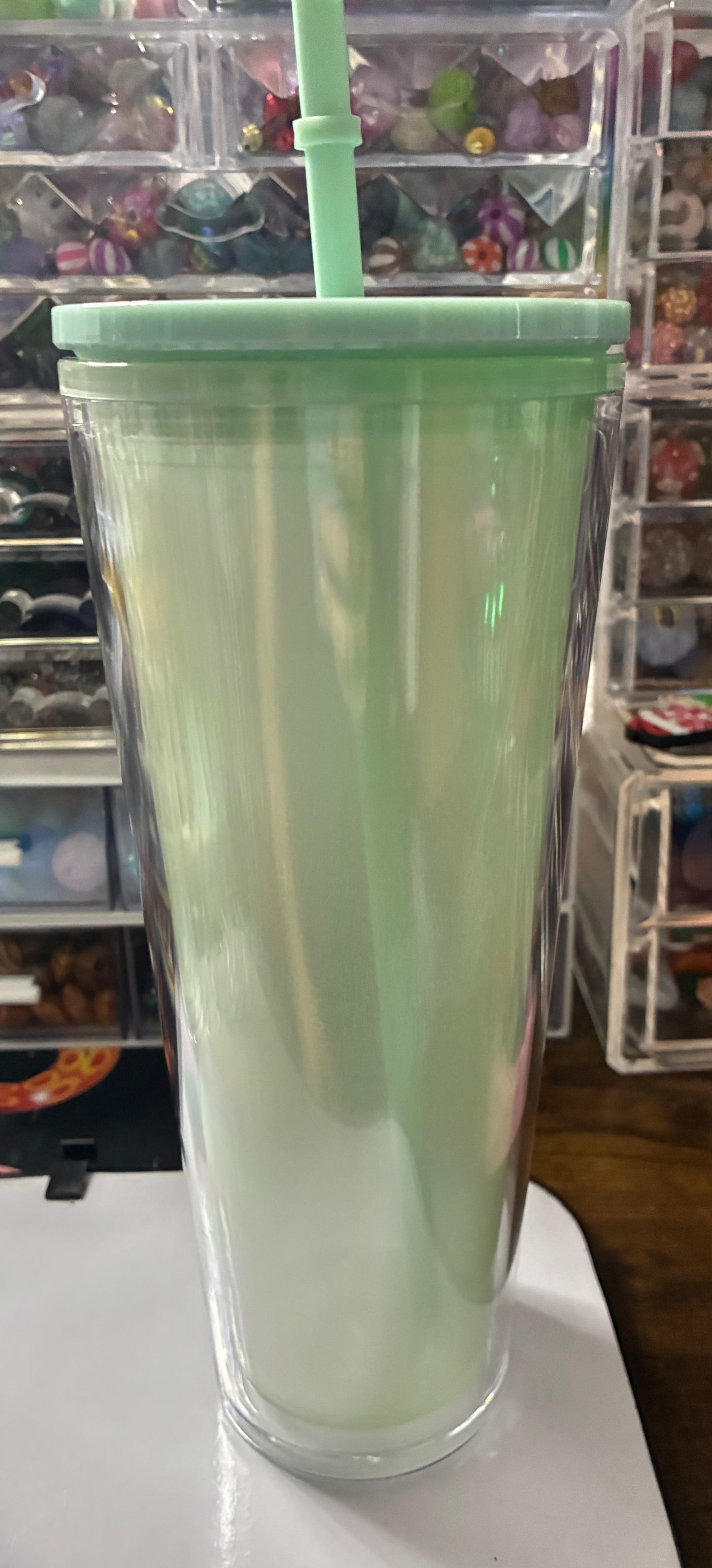 New 24oz glow in the dark snow globe wrap and or decal separately