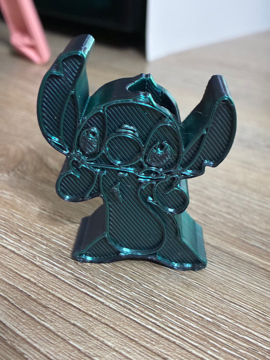 3D straw topper - Blue guy