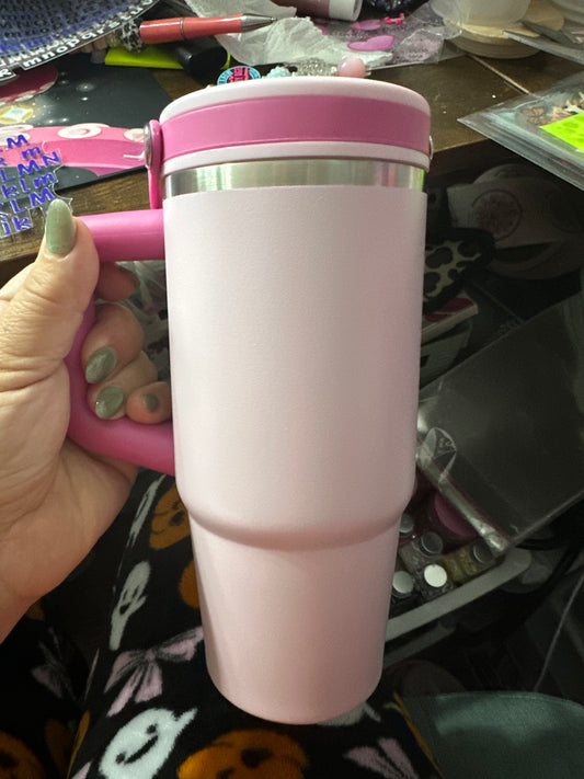Kids cup light pink and dark pink