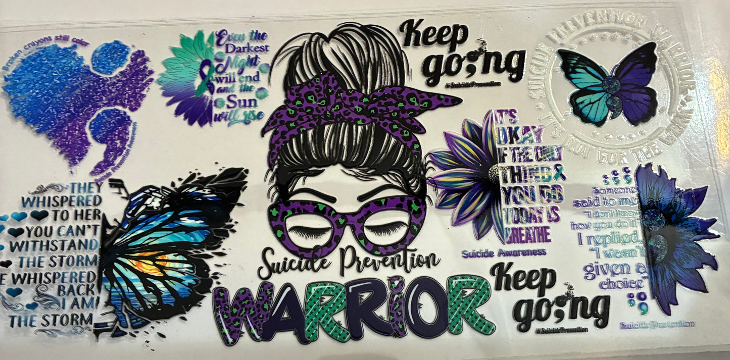 16oz Awareness Cup Wrap