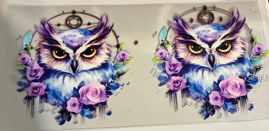 16oz Owl Cup Wraps